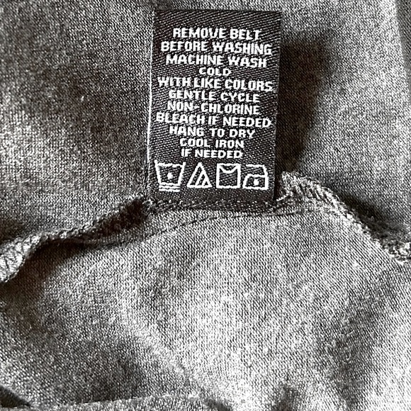 Coco Bianco Striped Long Tunic Top- Sz L - Picture 11 of 11